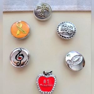 Magnolia and Vine 18mm snaps (6)